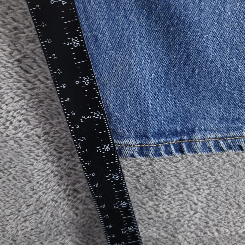 VTG Levis 501 Jeans Mens 40x28 Blue Regular Straight Button Fly Made In USA Y2K